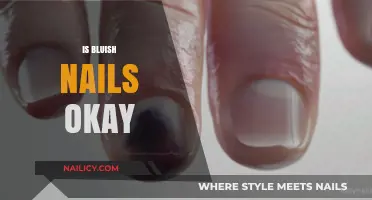 Bluish Nails: A Trendy Choice or a Cause for Concern?