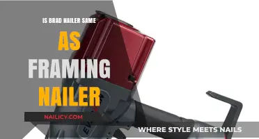 Brad Nailer vs. Framing Nailer: Understanding the Key Differences