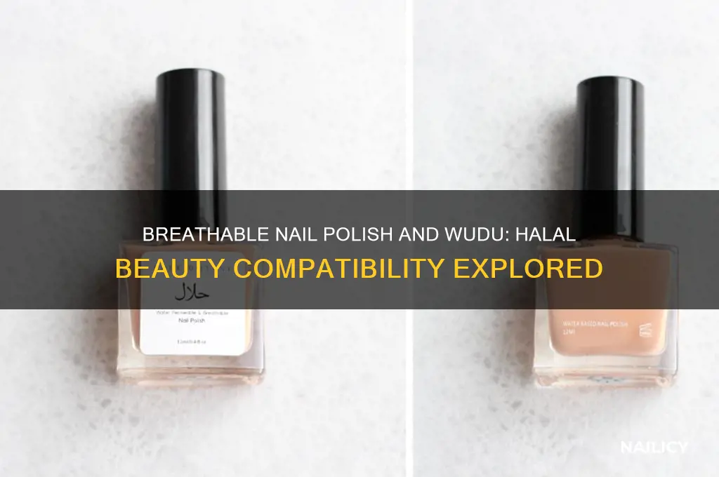 is breathable nail polish wudu friendly