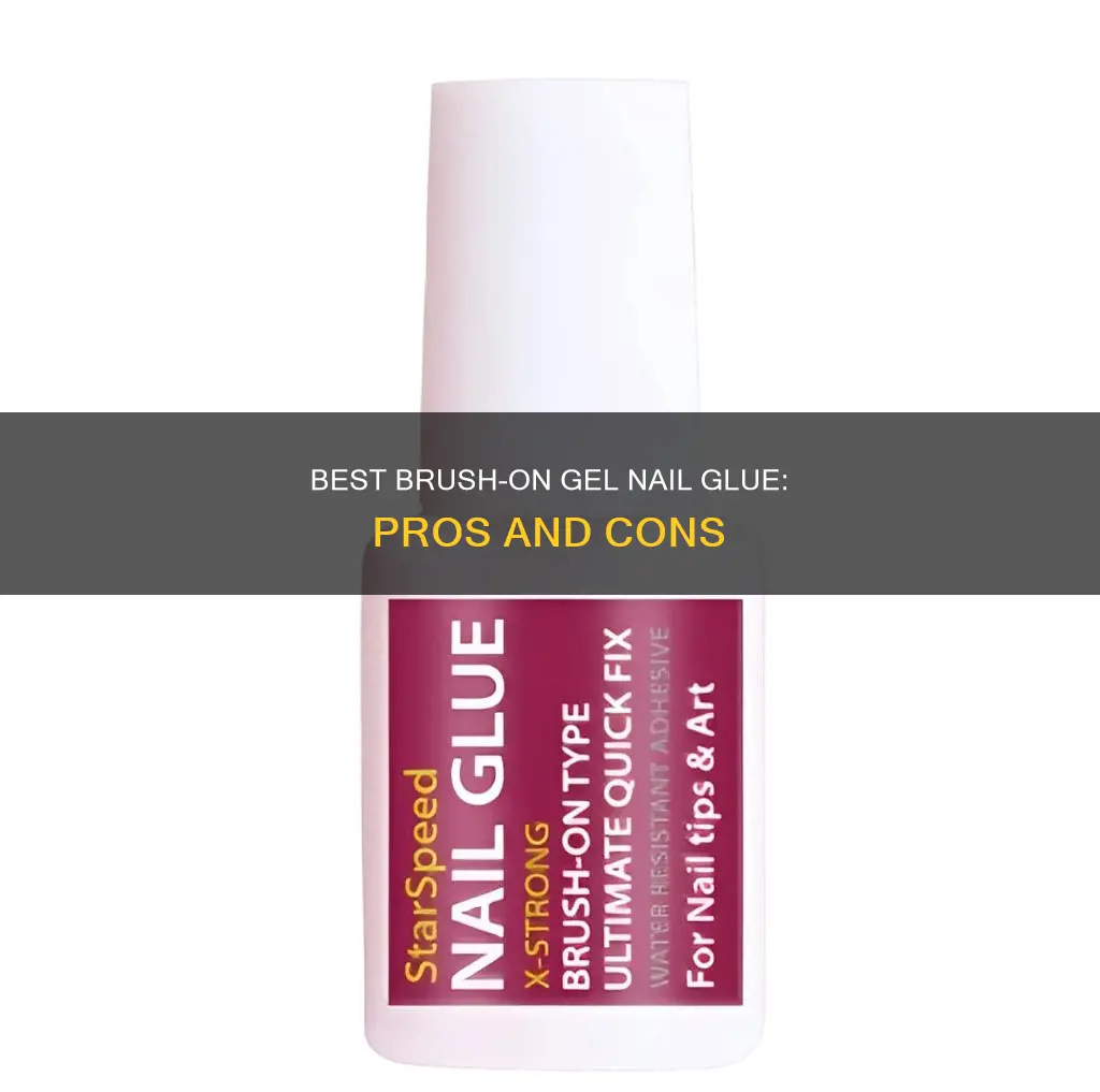 is brush on gel nail glue