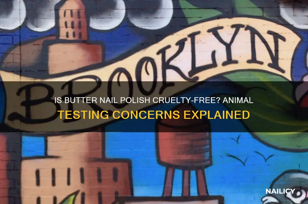 is butter nail polish tested on animals
