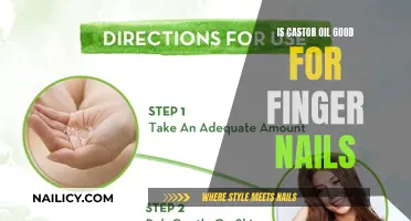 Castor Oil: A Natural Treatment for Healthy Finger Nails
