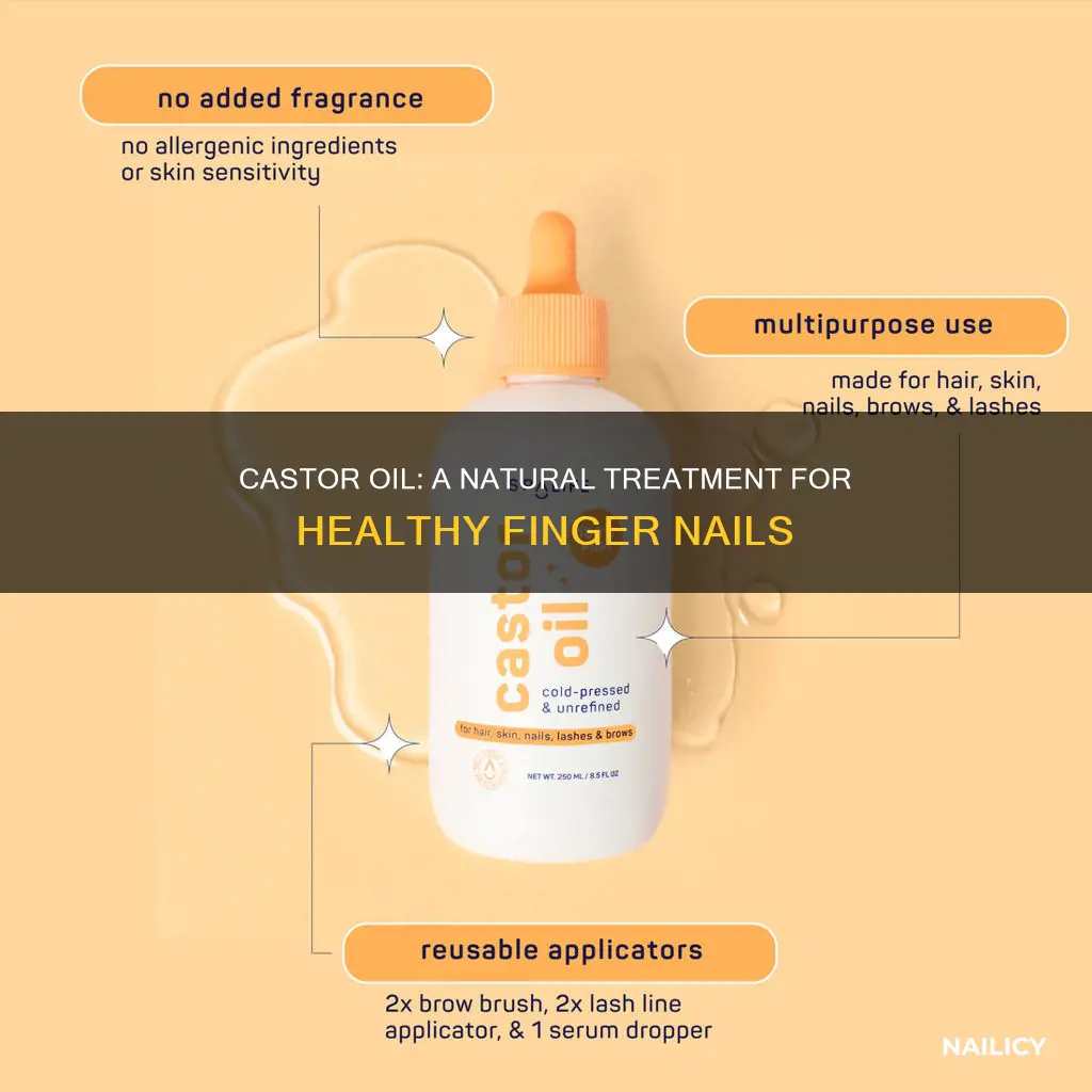 is castor oil good for finger nails
