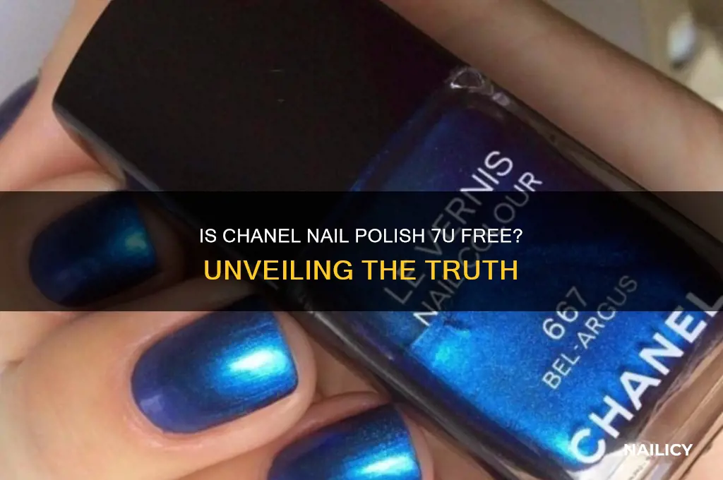 is chanel nail polish 7u free