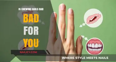 Chewing Nails: Uncovering the Hidden Health Risks and Consequences