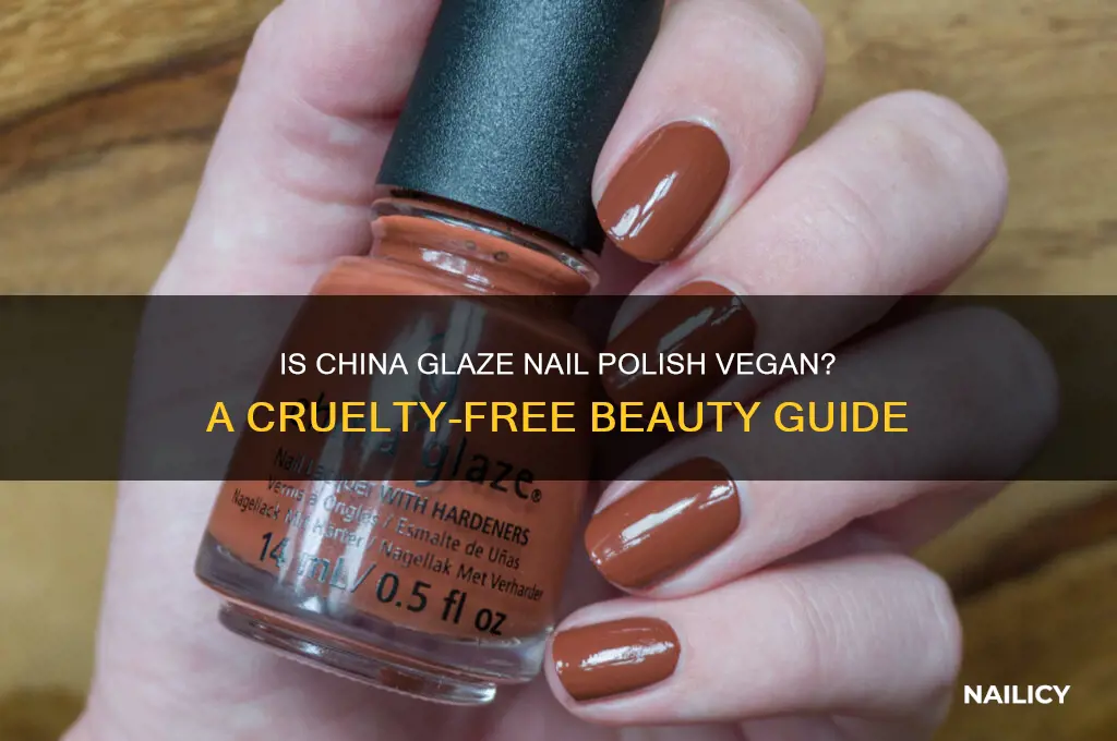 is china glaze nail polish vegan