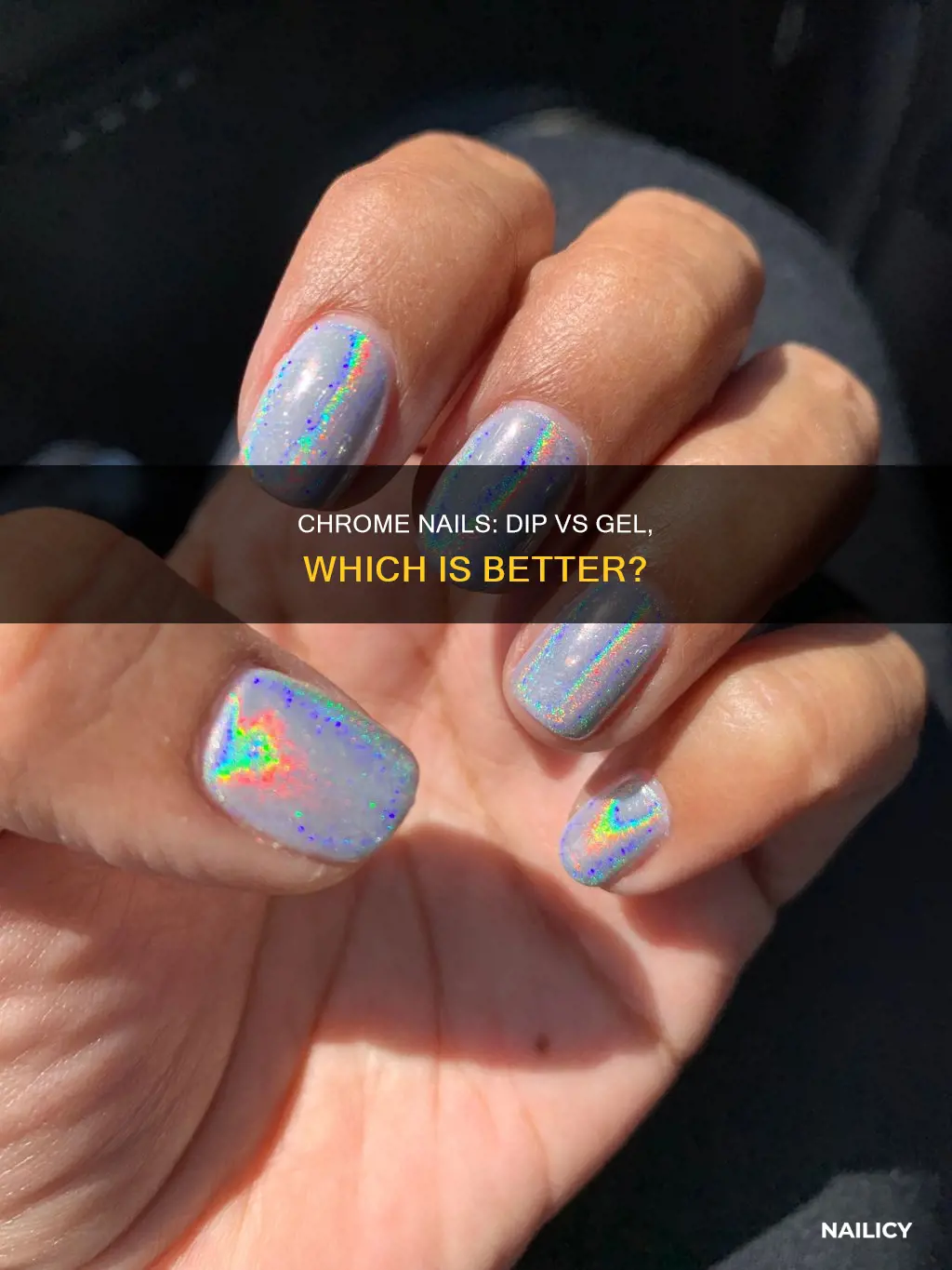 is chrome nails dip or gel