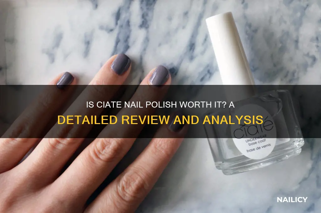 is ciate nail polish good