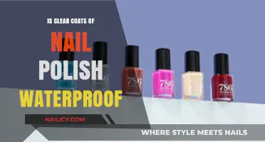 Are Clear Coats of Nail Polish Truly Waterproof? Unveiling the Truth