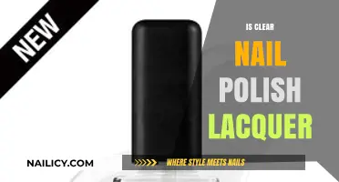 Clear Nail Polish vs. Lacquer: Understanding the Key Differences