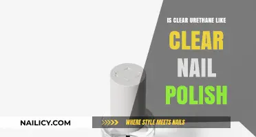Clear Urethane vs. Nail Polish: Similarities, Uses, and Key Differences
