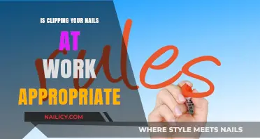 Is Clipping Nails at Work Acceptable? Office Etiquette Explored
