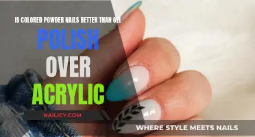 Colored Powder Nails: Better than Gel Polish Over Acrylic?