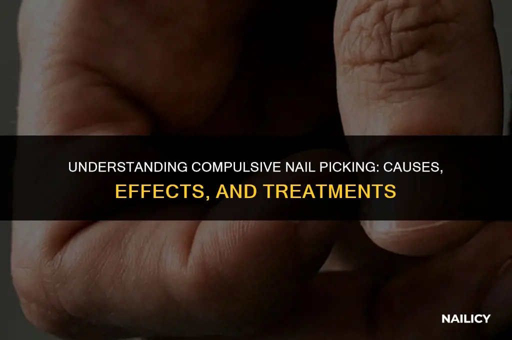 is compulsive nail picking