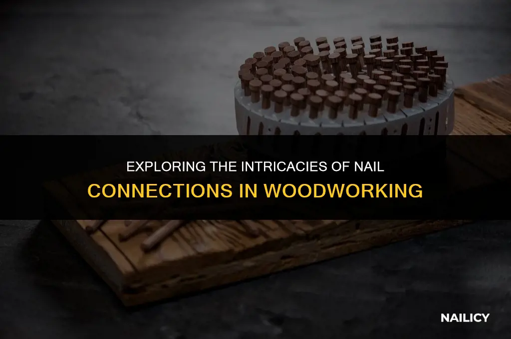 is connecting a nail