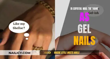 Crystal Nails vs. Gel Nails: What's the Difference?