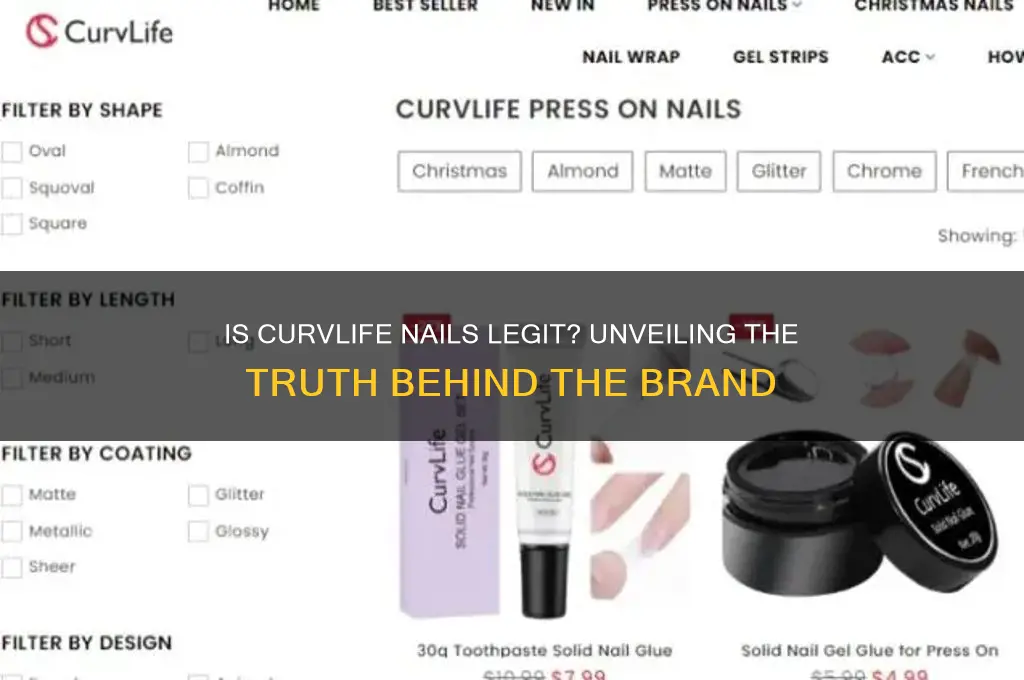 is curvlife nails legit