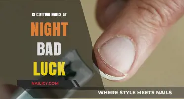 Superstition: Cutting Nails at Night