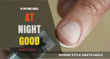 Nighttime Nail Cutting: Good or Bad?