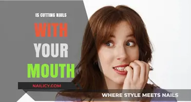 Oral Nail Cutting: A Dangerous Habit