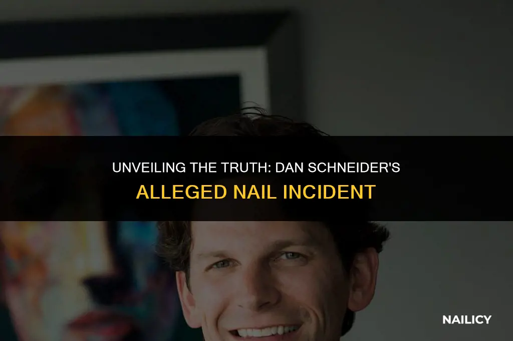 is dan schneider in nail