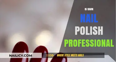 Is Dark Nail Polish Professional? Debunking Workplace Style Myths