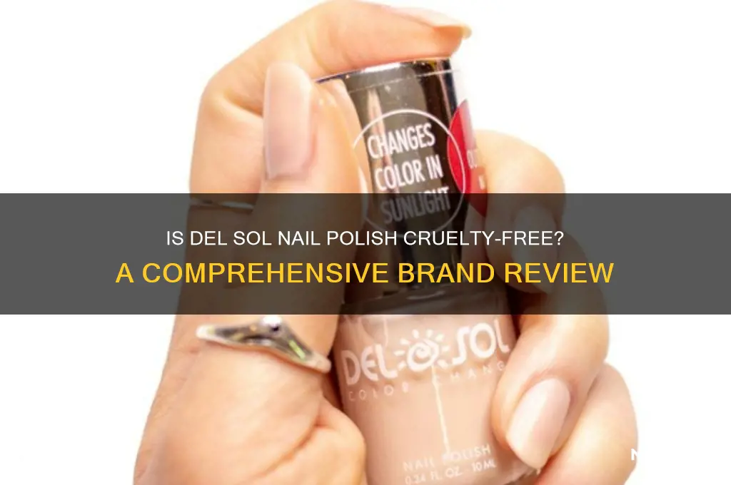 is del sol nail polish cruelty free