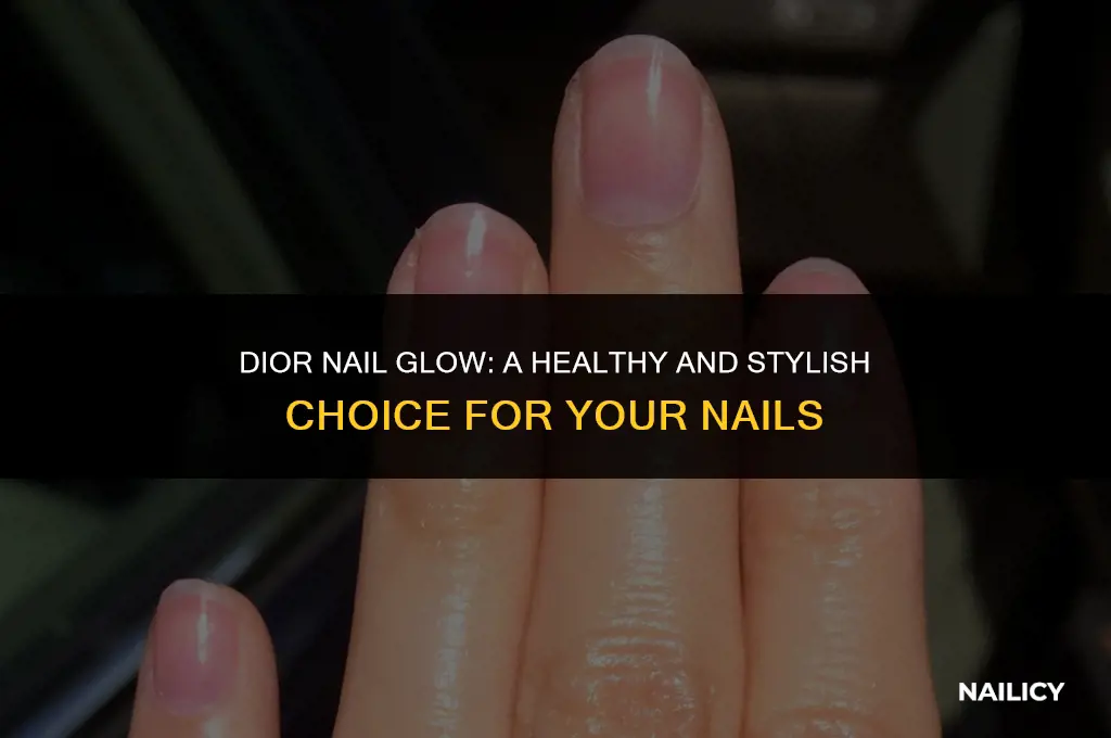 is dior nail glow healthy