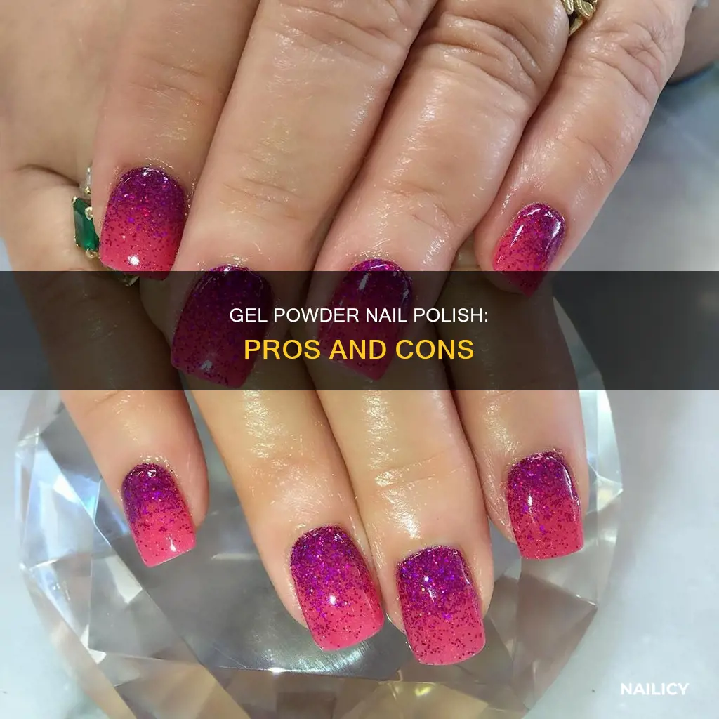 is dip gel powder nail polish good for you