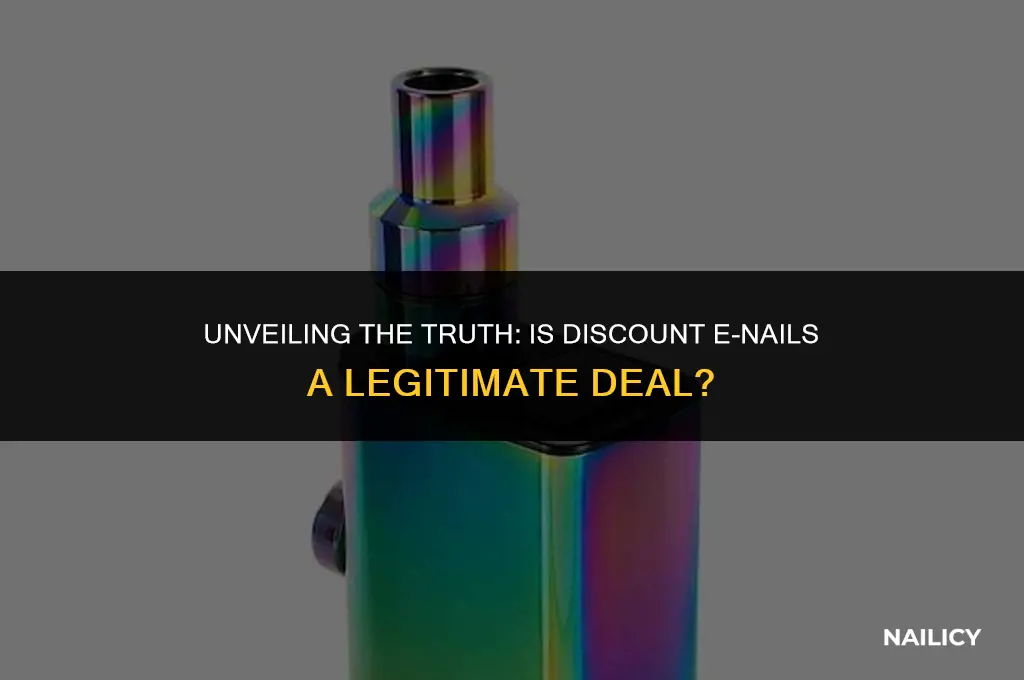 is discount e nails legit