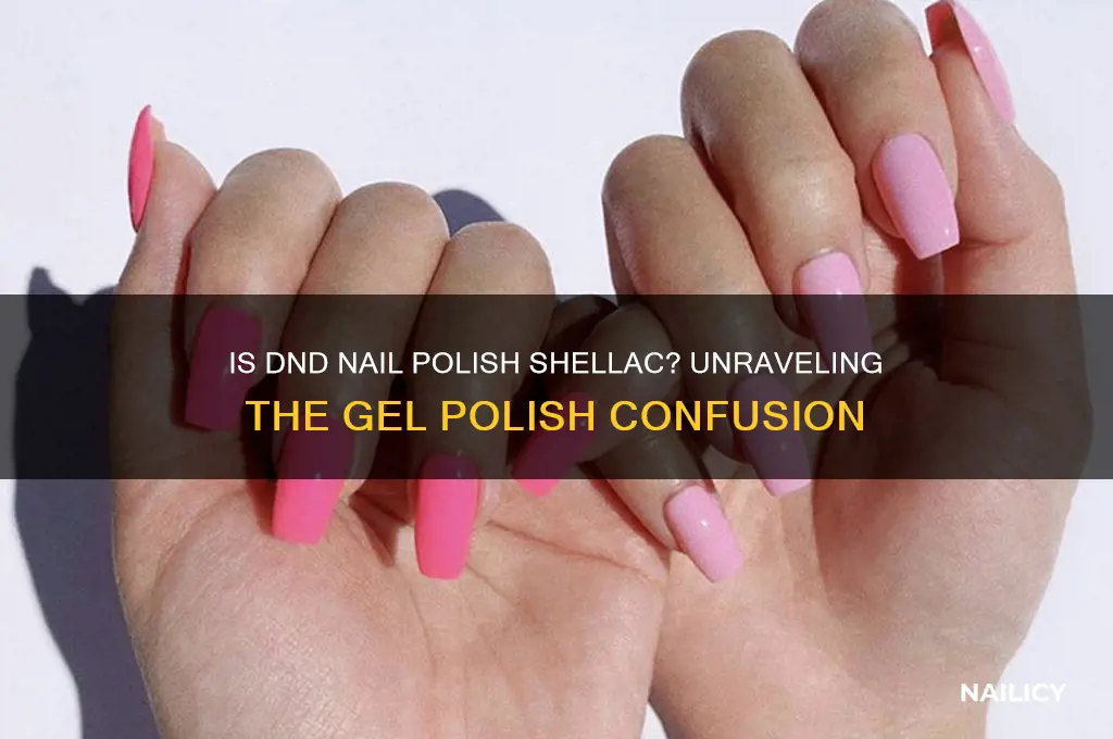 is dnd nail polish shellac
