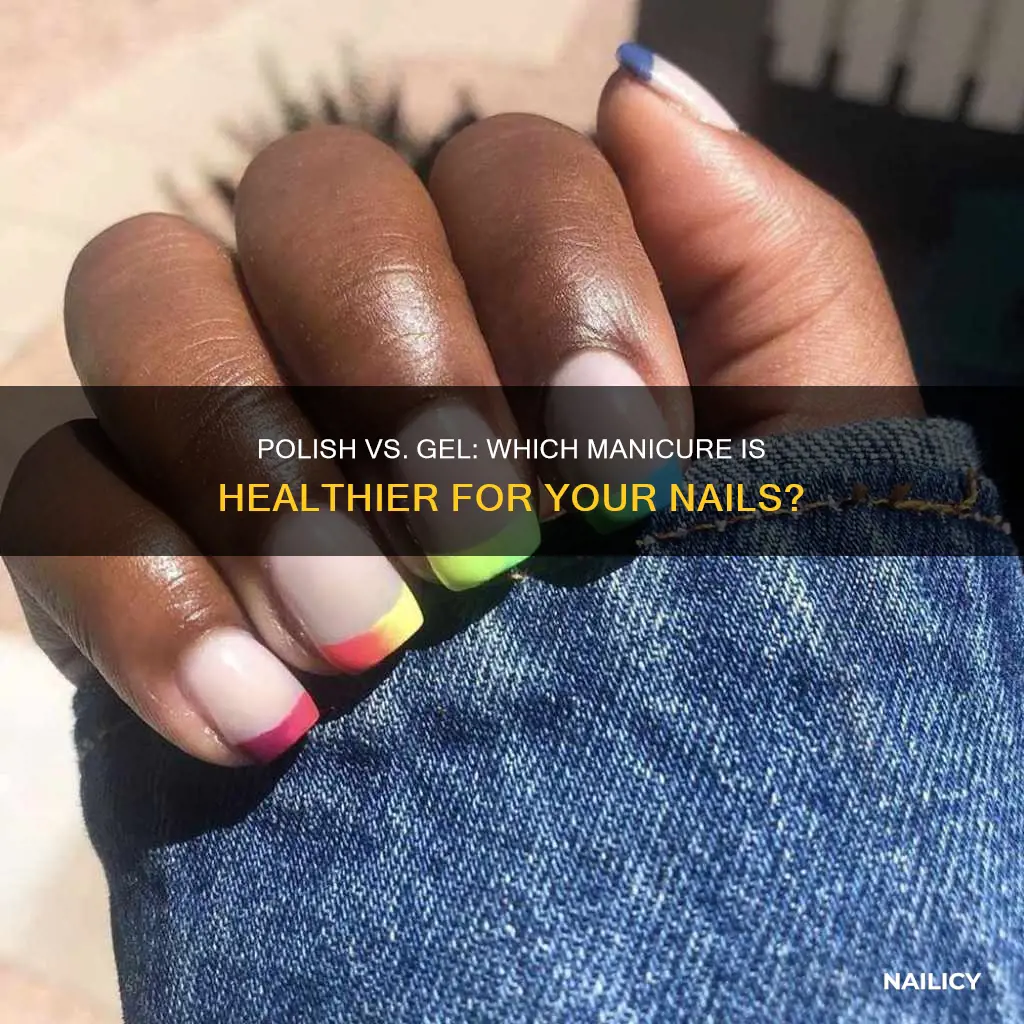 is doing polish healthier on your nail than gel