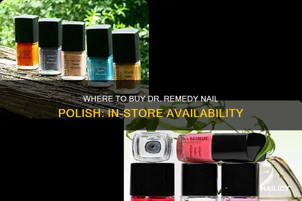 is dr remedy nail polish sold in stores