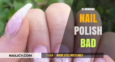 Is Drinking Nail Polish Harmful? Risks and Health Concerns Explained