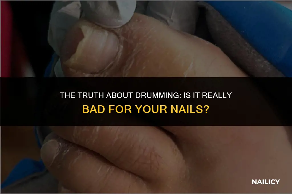 is drummel bad for nails