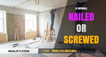 Nailing vs. Screwing Drywall: Which Method Reigns Supreme?