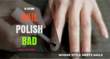 Is Eating Nail Polish Harmful? Risks and Health Concerns Explained