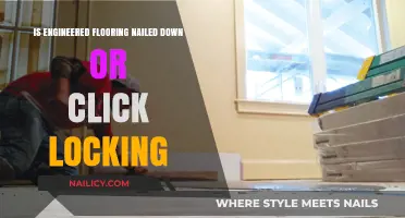 Engineered Flooring Installation: Nailed Down vs. Click Locking Explained