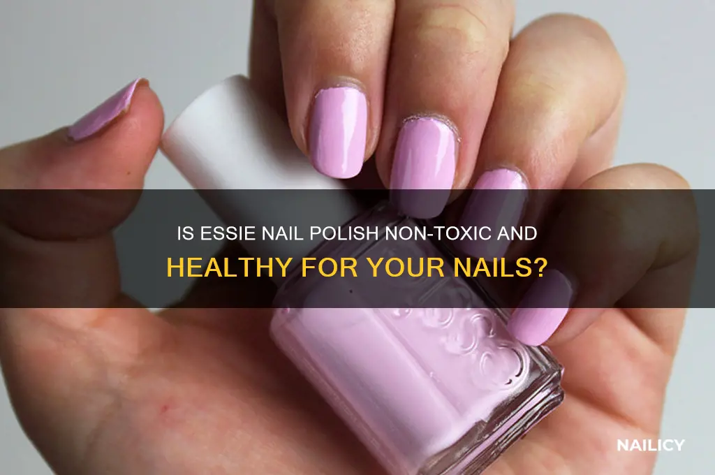 is essie a healthy nail polish non toxic