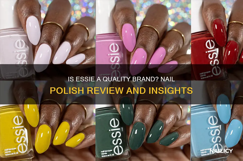 is essie a quality brand nail polish