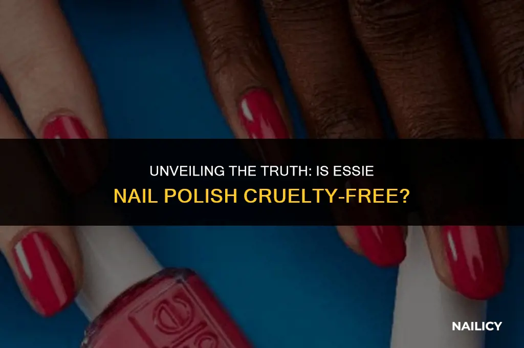 is essie nail cruelty free