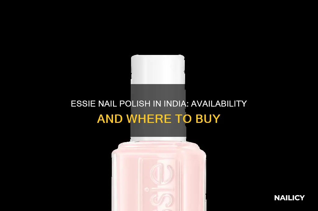 is essie nail polish available in india
