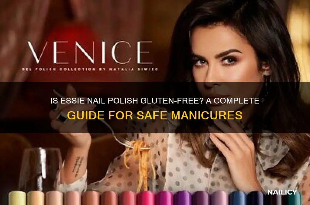 is essie nail polish gluten free