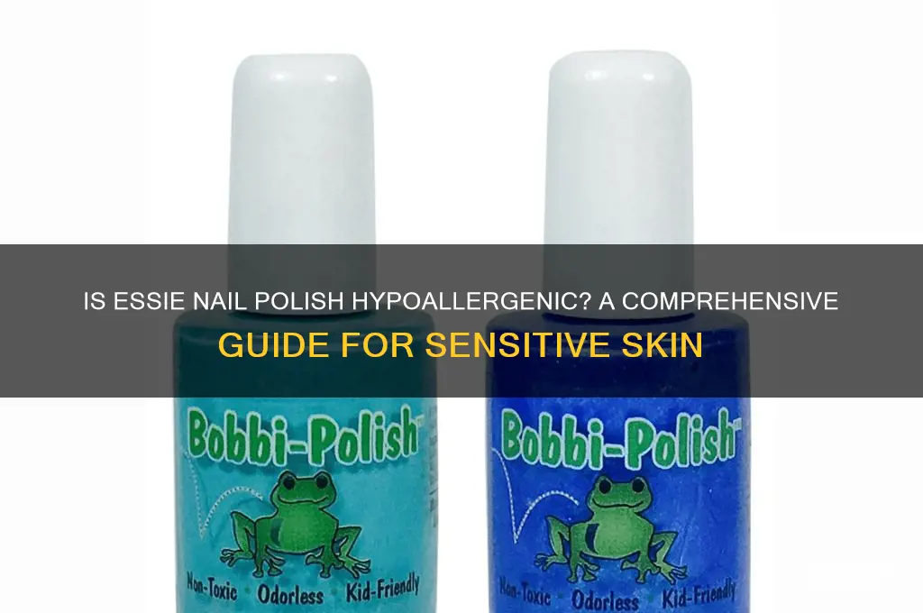 is essie nail polish hypoallergenic