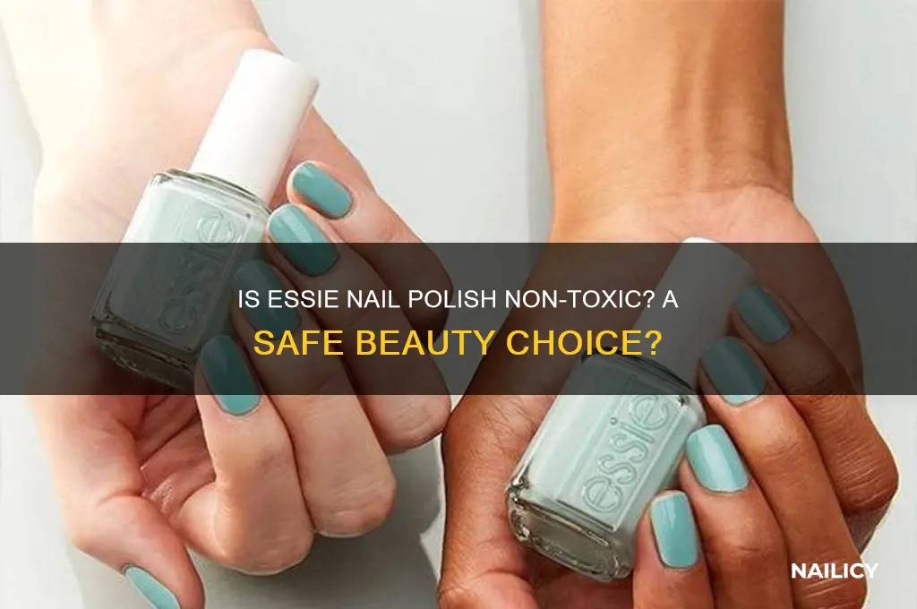 is essie nail polish non toxic