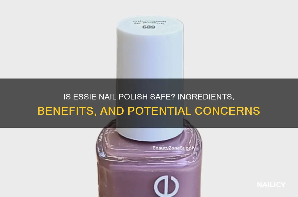 is essie nail polish safe to use