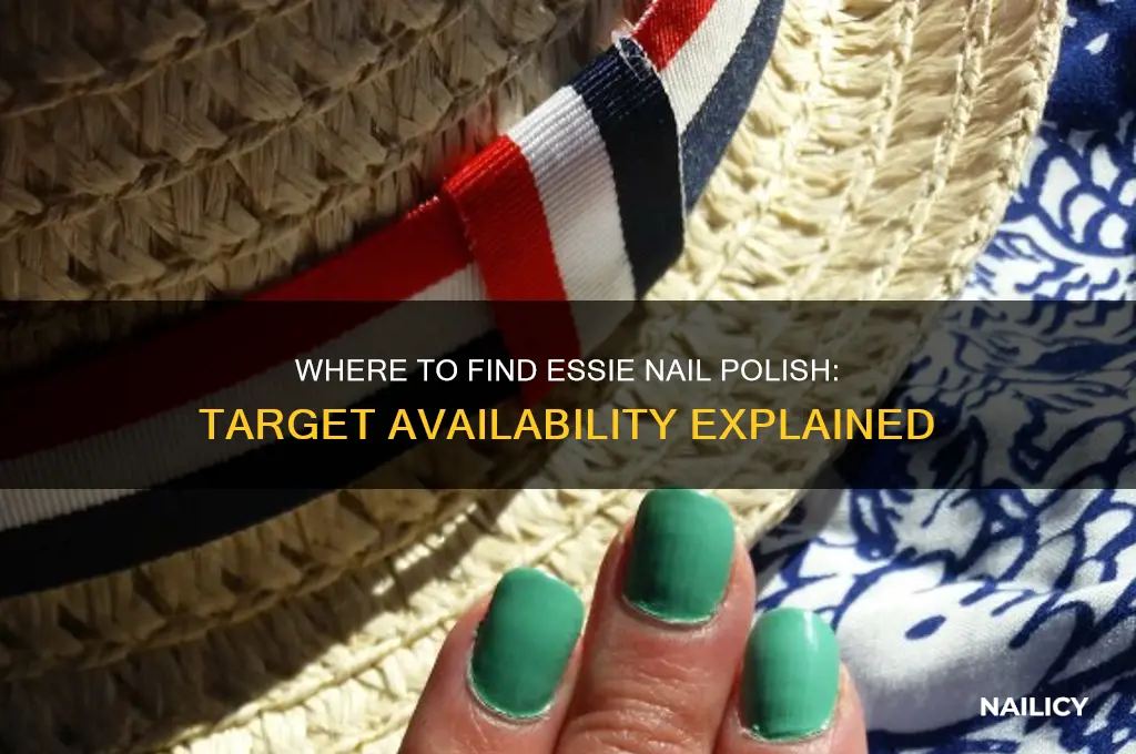 is essie nail polish sold at target
