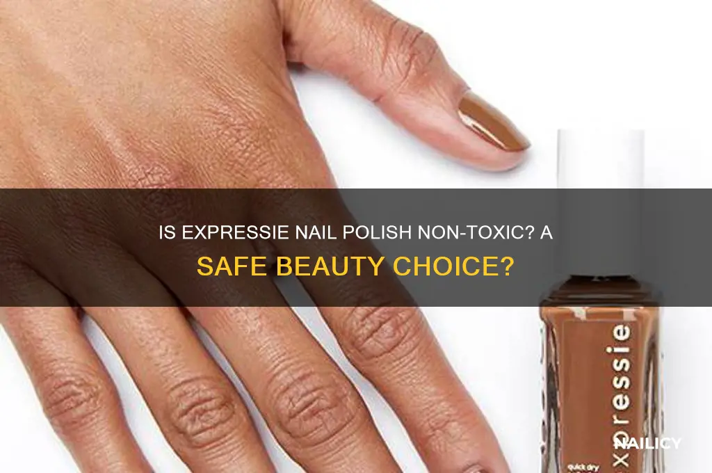 is expressie nail polish non toxic