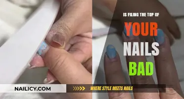 Filing Nail Tops: Harmful Habit or Harmless Manicure Technique?