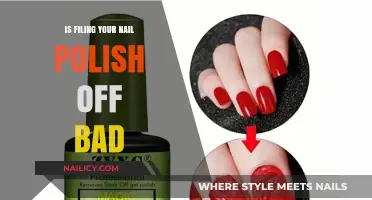Is Filing Off Nail Polish Harmful? Tips for Healthy Nails